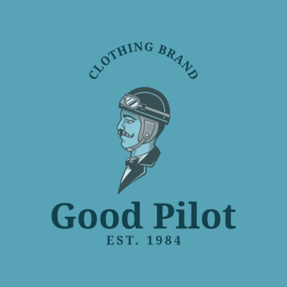 Logo Maker Featuring Vintage Illustrations of Men 