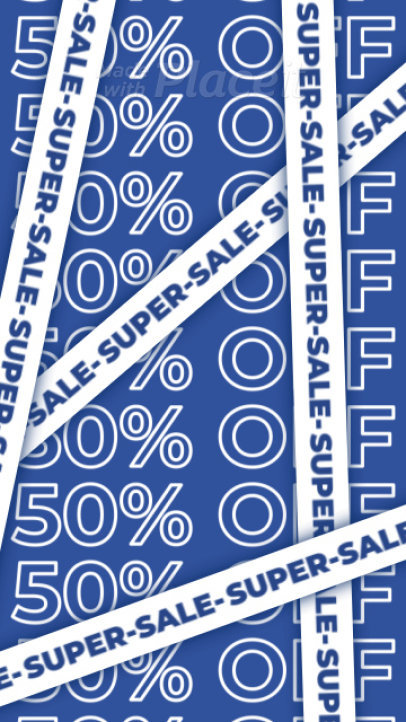 Instagram Story Video Maker for a Special Sale Announcement 