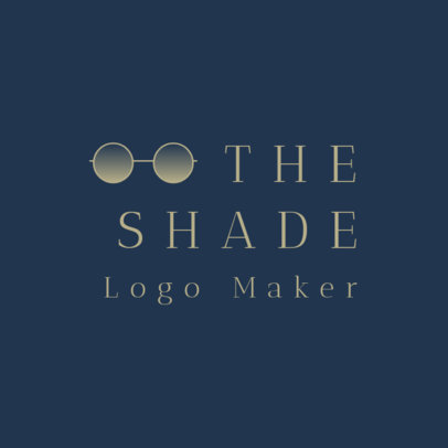 Elegant Logo Maker for a Dropshipping Sunglass Brand  