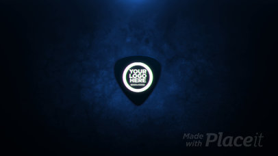 Intro Maker Featuring a 3D Animation of an Electric Guitar 2337-el1