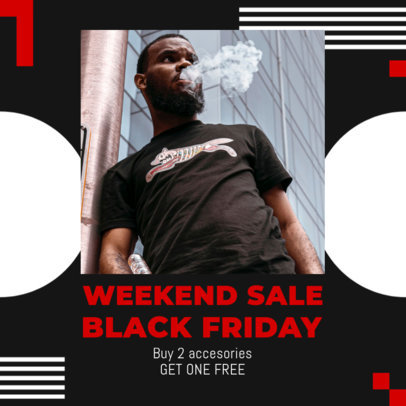 Instagram Post Generator for a Black Friday Limited-Time Offer