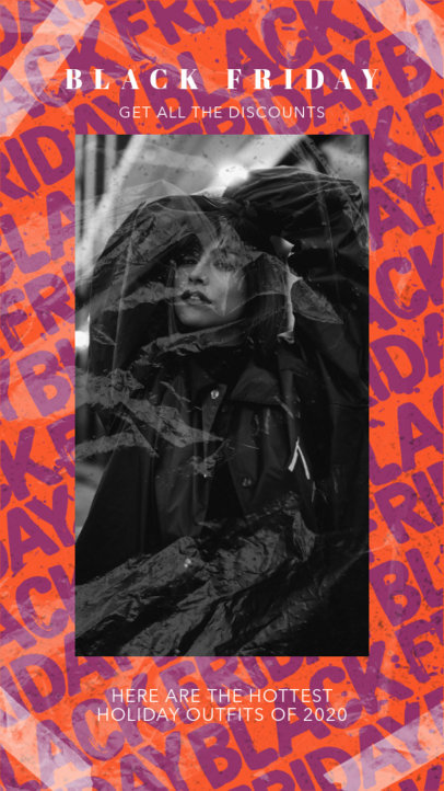 Instagram Story Maker for a Black Friday Hot Sale 