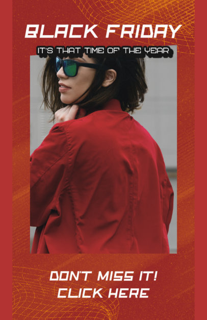 Online Flyer Template for a Store's Black Friday Sale