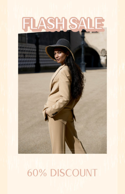 Online Flyer Generator for a Fashion Flash Sale