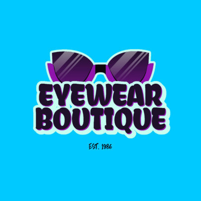 Logo Template for an Eyewear Dropshipping Boutique 