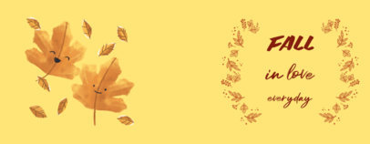 Mug Design Template Featuring Fall Leaves with a Thanksgiving Quote