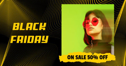 Facebook Post Maker for Black Friday Sunglasses Deals 