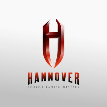 Typography Logo Maker for Horror-Focused Gamers 3750i