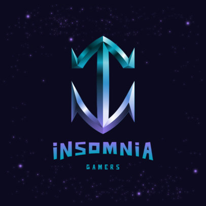 Monogram Logo Maker for a Community of Gamers 3750n