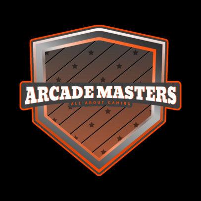 Gaming Logo Maker Featuring a Geometric 3D Emblem