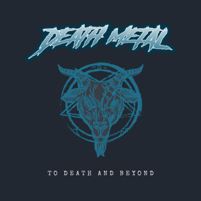 Death Metal Logo Maker Featuring Demonic Graphics 