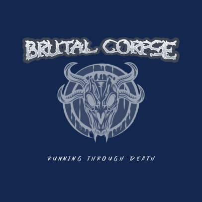 Online Logo Template for a Heavy Metal Band 