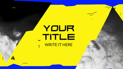 Slideshow Video Maker Featuring a Cool Layout and Glitches