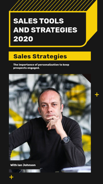 Instagram Story Maker for a Sales Conference Ad 