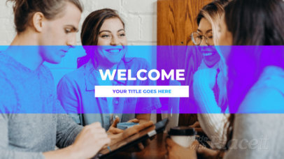 Slideshow Video Maker Featuring a Modern Corporate Style