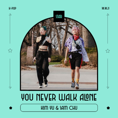 Album Cover Generator for a K-Pop Group