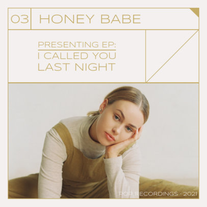 Album Cover Maker for an Upcoming Pop EP