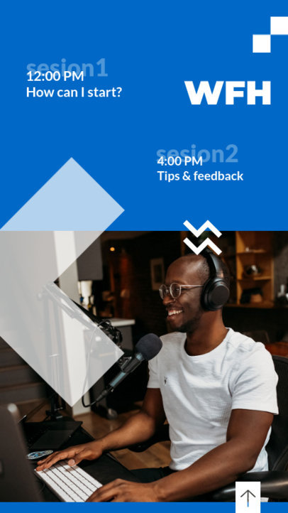 Instagram Story Generator for an Entrepreneurship Conference
