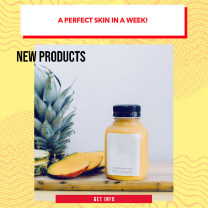 Instagram Post Maker for an MLM Beauty Company Selling Skincare Products 3065f