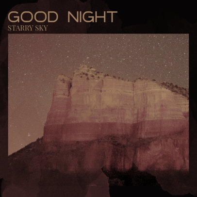 Album Cover Maker for Deep Chill-Out Electronic Music