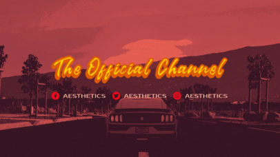 Cool Twitch Offline Banner Maker with Cyberpunk 2077-Inspired Scenarios