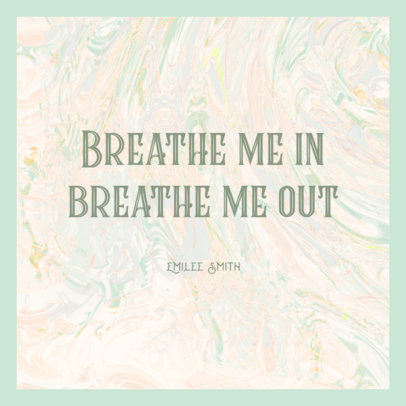 Unplugged Album Cover Generator for a Female Artist Featuring a Tie Dye-Texture Background 3075b