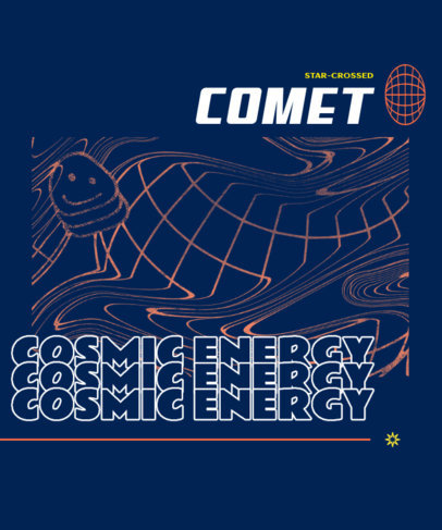 T-Shirt Design Maker for a Psychedelic Rock Band 