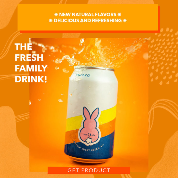 Instagram Post Maker for a Network Marketing Enterprise Selling Natural Beverages