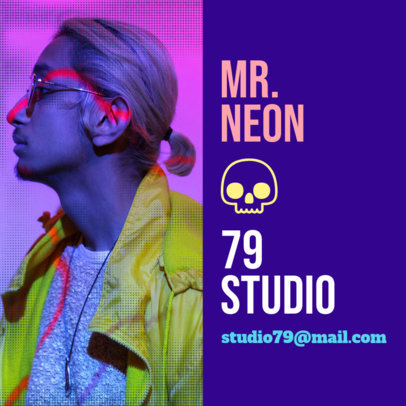 Instagram Post Design Template for a Professional Studio