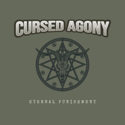 Demonic Logo Creator for a Doom Metal Band