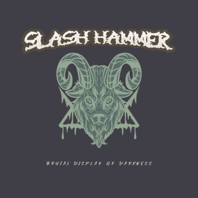 Satanic Logo Creator for a Blackened Screamo Band 3772k