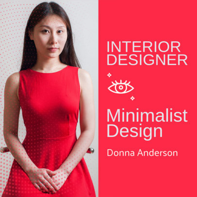 Instagram Post Generator for an Interior Designer's Online Curriculum