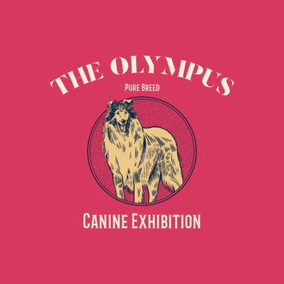 Illustrated Logo Maker for a Canine Exhibition