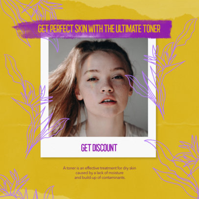 Instagram Post Design Template for a Beauty Multi-Level Marketing Business 3066g