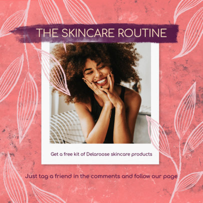 Instagram Post Generator for an MLM Brand Skincare Routine 3066b