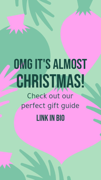 Instagram Story Creator for a Christmas Gift Guide 3085i