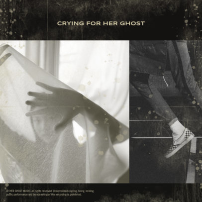 Cover Art Template for an Alternative Singer's Album 