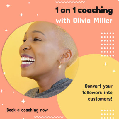 Instagram Post Maker to Announce a Coaching Session