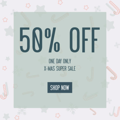 Ad Banner Maker for One-Day-Only Xmas Deals 