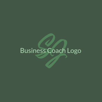 Minimal Logo Maker for a Business Coach with an Elegant Aesthetic