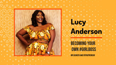 Thumbnail Design Maker for a Career YouTube Channel for Women