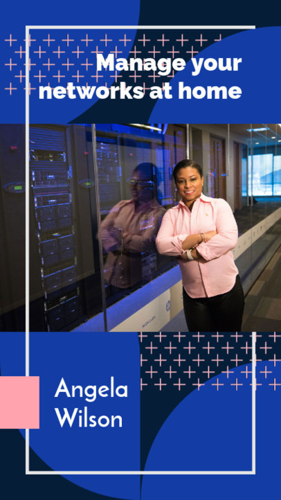 Instagram Story Design Creator for a Technology Influencer 