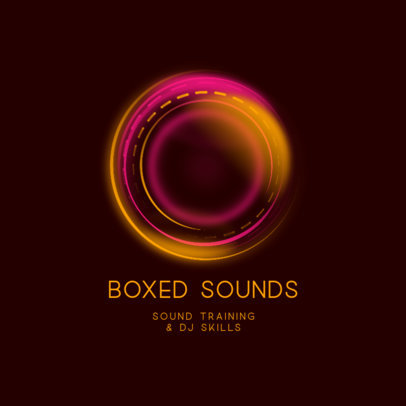 Modern Logo Maker for a DJ & Sound Producer 3784a