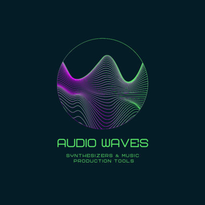 Logo Maker for a Music Production Software