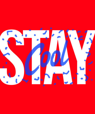 Fun T-Shirt Design Maker with Bright Colors and Bold Text 2982k