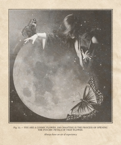 Feminist T-Shirt Design Template with Divine-Themed Pictures 3128