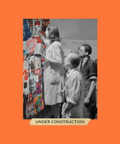 T-Shirt Design Maker Featuring Collages with a Vintage Aesthetic