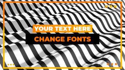 YouTube Ad Video Maker Featuring an Animated Abstract Pattern 2530