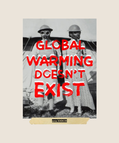 T-Shirt Design Creator with a B&W Vintage Collage