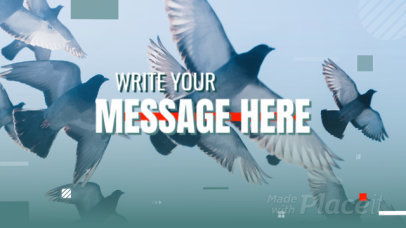 Slideshow Video Maker for an Online Conference Featuring Animated Transitions 2407-el1